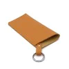 Калъф за очила Techsuit Glasses Case (ETN6) - PU кожа, 17.5 x 8.5cm - Оранжев