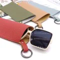 Калъф за очила Techsuit Glasses Case (ETN6) - PU кожа, 17.5 x 8.5cm - Оранжев