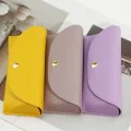 Калъф за очила Techsuit Glasses Case (ETI4) - PU кожа, 17 x 6.5 x 2cm - Кафяв