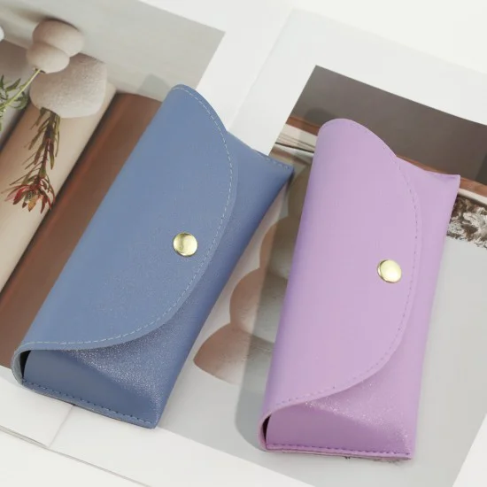 Калъф за очила Techsuit Glasses Case (ETI4) - PU кожа, 17 x 6.5 x 2cm - Кафяв