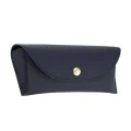 Калъф за очила Techsuit Glasses Case (ETI4) - PU кожа, 17 x 6.5 x 2cm - Син