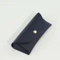 Калъф за очила Techsuit Glasses Case (ETI4) - PU кожа, 17 x 6.5 x 2cm - Син
