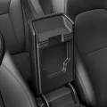 Калъф за подлакътник Spigen Armrest Cover TO240 (ACP06042) - за Tesla Model Y/3 (2022-2023), без лепило, устойчив на надраскване, TPE - Черен