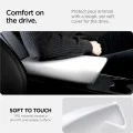 Калъф за подлакътник Spigen Armrest Cover TO240 (ACP07645) - за Tesla Model Y/3 (2022-2023), без лепило, устойчив на надраскване, TPE - Бял