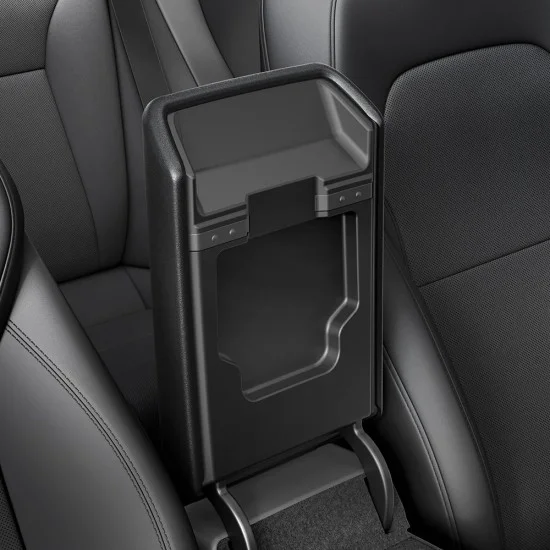 Калъф за подлакътник Spigen Armrest Cover TO240H (ACP07410) - за Tesla Model 3 Highland / Y Juniper, без лепило, устойчив на надраскване - Черен