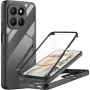 Калъф + протектор – Techsuit ColorVerse 360 Series – Honor 400 Smart 5G / 400 Smart 4G / X7d 4G – Черен