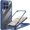 Калъф + протектор – Techsuit ColorVerse 360 Series – Honor 400 Smart 5G / 400 Smart 4G / X7d 4G – Син