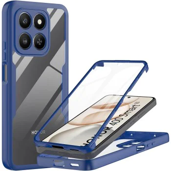 Калъф + протектор – Techsuit ColorVerse 360 Series – Honor 400 Smart 5G / 400 Smart 4G / X7d 4G – Син