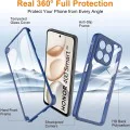 Калъф + протектор – Techsuit ColorVerse 360 Series – Honor 400 Smart 5G / 400 Smart 4G / X7d 4G – Син