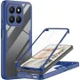 Калъф + протектор – Techsuit ColorVerse 360 Series – Honor 400 Smart 5G / 400 Smart 4G / X7d 4G – Син