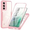 Калъф + протектор – Techsuit ColorVerse 360 Series – Xiaomi Redmi 15 4G / Redmi 15 5G – Розов
