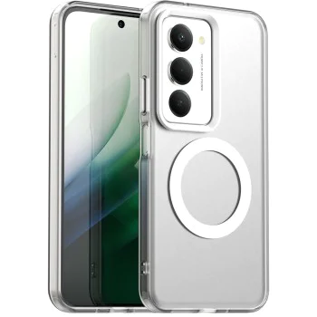 Калъф с MagSafe – Techsuit CandyCase – Xiaomi Redmi 15 4G / Redmi 15 5G – Бял