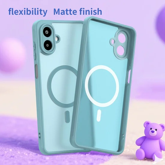 Калъф с MagSafe – Techsuit HaloFrost II – Samsung Galaxy A07 4G – Ментово зелен