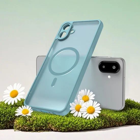 Калъф с MagSafe – Techsuit HaloFrost II – Samsung Galaxy A07 4G – Ментово зелен