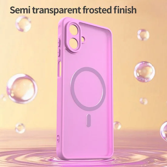 Калъф с MagSafe – Techsuit HaloFrost II – Samsung Galaxy A07 4G – Розов