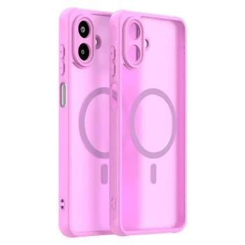 Калъф с MagSafe – Techsuit HaloFrost II – Samsung Galaxy A07 4G – Розов