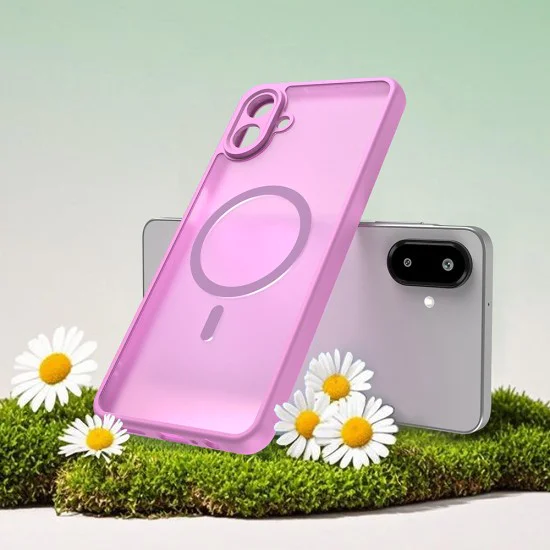 Калъф с MagSafe – Techsuit HaloFrost II – Samsung Galaxy A07 4G – Розов