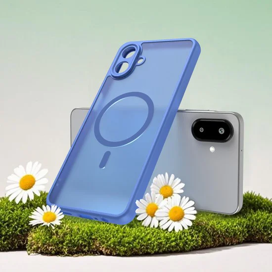 Калъф с MagSafe – Techsuit HaloFrost II – Samsung Galaxy A07 4G – Светлосин