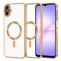 Калъф с MagSafe – Techsuit Luxury Crystal – Samsung Galaxy A07 4G – Оранжев