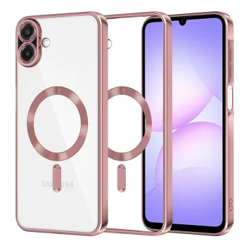 Калъф с MagSafe – Techsuit Luxury Crystal – Samsung Galaxy A07 4G – Розов