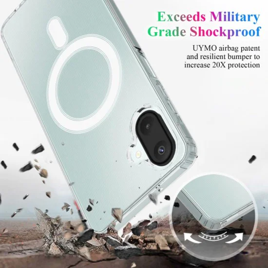 Калъф с MagSafe – Techsuit MagSafe Pro – Samsung Galaxy A07 4G – Прозрачен