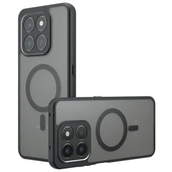 Калъф с MagSafe – Techsuit PureFrost – Honor 400 Smart 5G / 400 Smart 4G / X7d 4G – Матово черен