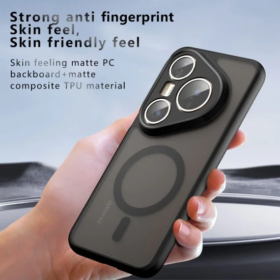 Калъф с MagSafe – Techsuit PureFrost – Huawei Pura 80 Pro / Pura 80 Ultra – Матово черен