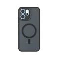 Калъф с MagSafe – Techsuit PureFrost – Oppo Reno14 F / Reno14 FS 5G – Матово черен