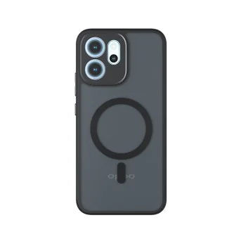 Калъф с MagSafe – Techsuit PureFrost – Oppo Reno14 F / Reno14 FS 5G – Матово черен