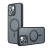 Калъф с MagSafe – Techsuit PureFrost – Oppo Reno14 F / Reno14 FS 5G – Матово черен