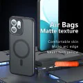 Калъф с MagSafe – Techsuit PureFrost – Oppo Reno14 F / Reno14 FS 5G – Матово черен