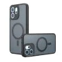 Калъф с MagSafe – Techsuit PureFrost – Oppo Reno14 F / Reno14 FS 5G – Матово черен