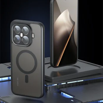Калъф с MagSafe – Techsuit PureFrost – Xiaomi 15T – Матово черен