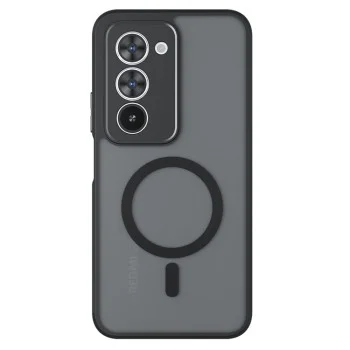Калъф с MagSafe – Techsuit PureFrost – Xiaomi Redmi 15 4G / Redmi 15 5G – Матово черен