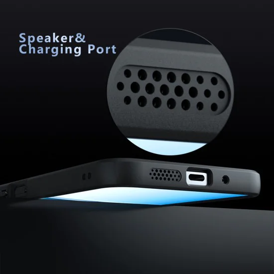 Калъф с MagSafe – Techsuit PureFrost – Xiaomi Redmi 15 4G / Redmi 15 5G – Матово черен