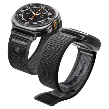 Калъф с каишка Spigen Athlex Air (AMP11614) - Samsung Galaxy Watch Ultra 2 / Watch Ultra 47mm - Черен / Сив