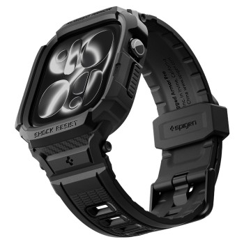 Калъф с каишка Spigen - Rugged Armor Pro (ACS11894) - Apple Watch 12 46mm - Черен Калъф с каишка Spigen - Rugged Armor Pro (ACS11894) - Apple Watch 12 46mm - Черен