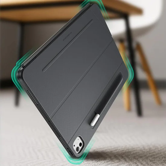 Калъф с клавиатура за iPad Air 13 (2024/2025) - ESR Shift Keyboard Case - Тъмносин