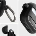 Калъф с метален държач за Samsung Galaxy Buds 3/3 Pro Spigen - Rugged Armor - черен