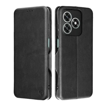 Калъф с портфейл – Honor X5c Plus – Techsuit Safe Wallet Plus – Черен