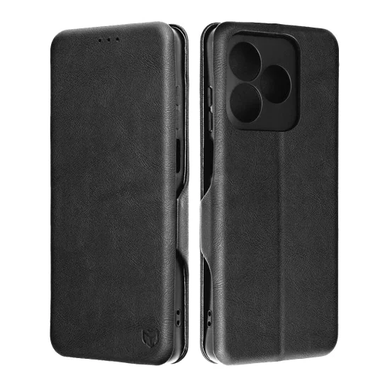Калъф с портфейл – Honor X5c Plus – Techsuit Safe Wallet Plus – Черен