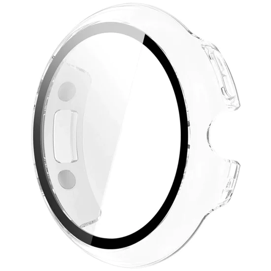Калъф с протектор за Google Pixel Watch 4 (45mm) - Techsuit Defense360 Pro - Прозрачен