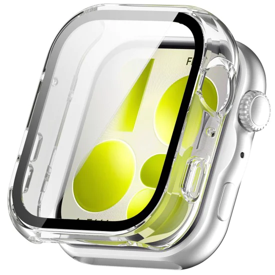 Калъф с протектор за Huawei Watch Fit 5 - Defense360 Pro - Techsuit - Прозрачен