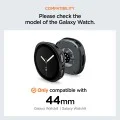 Калъф с протектор Spigen Thin Fit 360 (ACS11601) - Samsung Galaxy Watch9 44mm / Watch8 44mm - Черен