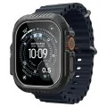 Калъф с протектор за дисплей за Apple Watch Ultra 4 / 3 / 2 / 1 (49mm) Lock Fit (ACS12054) - Spigen - Черен