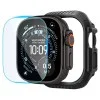 Калъф с протектор за дисплей за Apple Watch Ultra 4 / 3 / 2 / 1 (49mm) Lock Fit (ACS12054) - Spigen - Черен