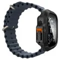 Калъф с протектор за дисплей за Apple Watch Ultra 4 / 3 / 2 / 1 (49mm) Lock Fit (ACS12054) - Spigen - Черен