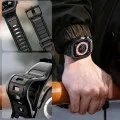 Калъф с протектор за дисплей за Apple Watch Ultra 4 / 3 / 2 / 1 (49mm) Rugged Armor Pro (ACS12053) - Spigen - Черен
