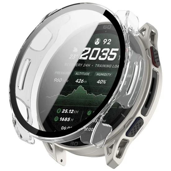 Калъф с протектор за екран Techsuit Defense360 Pro - Amazfit Cheetah 2 Ultra - Прозрачен