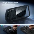 Калъф със протектор за екран ESR Classic Hybrid HaloLock + Screen Protector - iPhone 18 Pro / iPhone 17 Pro - Прозрачно черен